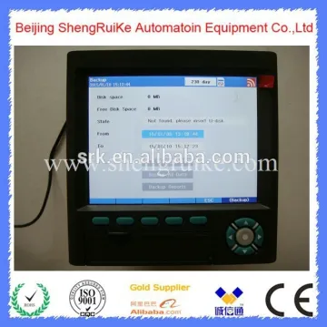 XSR9000 12 channels color paperless chart recorder