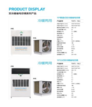 10P Floor Standing Dual Condensing Efficient AC Device