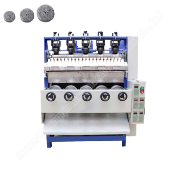 3/4/5 Head Steel Wire Production Cleaning Ball Making Machine