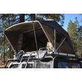 Truck SUV Camping Black Rooftop Tent with Ladder