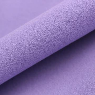 Microfiber Suede Multicolored Leather
