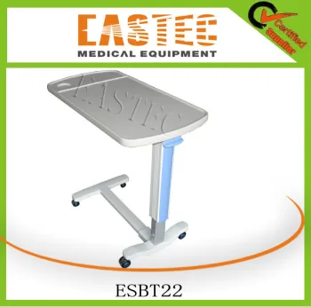 ESBT 22 Luxurious ABS Medical Hospital Over bed table