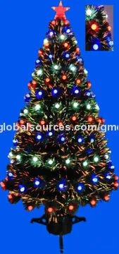 Fiber-optic Christmas Tree with Topstar