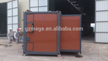 Containers with hydraulic