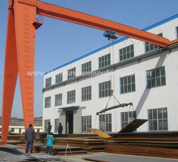 Mobile Electric Semi Single Girder Gantry Crane Harga