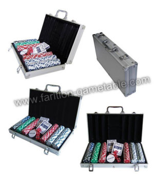 300 Aluminum Poker Chips Sets