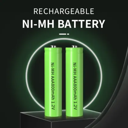 800mAh AAA 1.2V Nickel Metal Hydride (Ni-MH) Rechargeable Batteries for Toys
