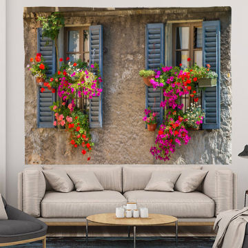 Living room wall fabric tapestry