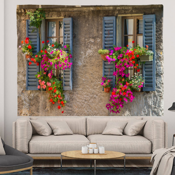 Living room wall fabric tapestry