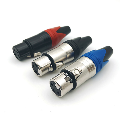 XLR Female Solder Connector for Microphone Audio Cables