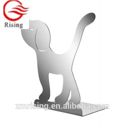 China manufacture Alessi Dog Bookend Montparnasse Book Stand - Stainless Steel