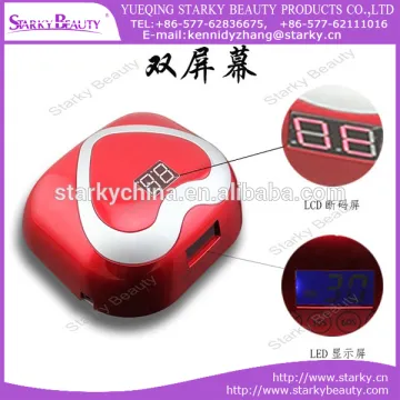 48W Dual Purpose LED + UV Lamp Nail Dryer Light Gel Polish Cure Manicure