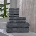 Cotton Hotel Bath Hand Face Towel Mat Set