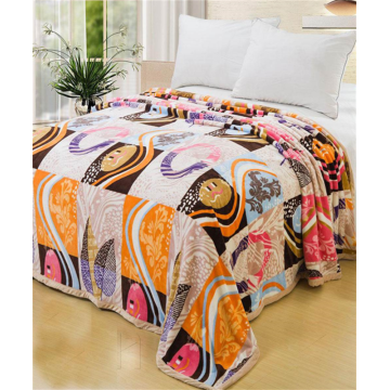 Home Textiles Hypoallergene Polyester -Druckflanelldecke