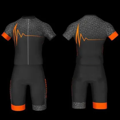 Custom Racing Sport Bicycle Short Sleeves Cycling Jersey