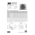 Fan Server DC Fan T12 Light pianta