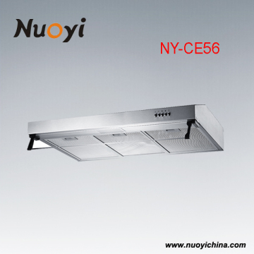 slim range hood kitchen range hood with push button/electronic button