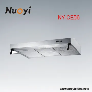 slim range hood kitchen range hood with push button/electronic button
