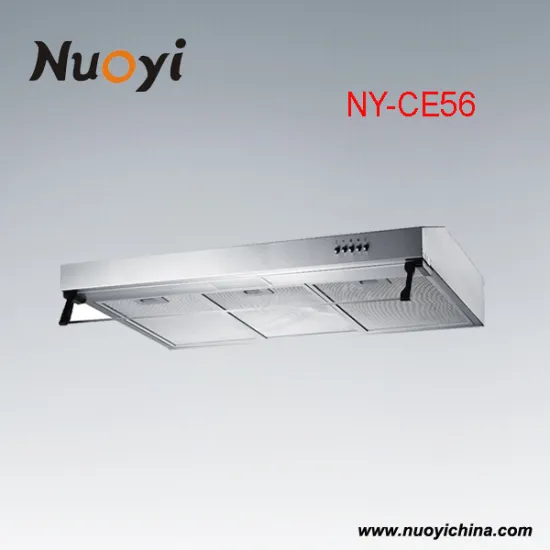 slim range hood kitchen range hood with push button/electronic button