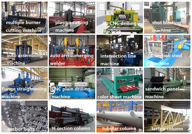Certified Prefab Steel Structure Conveyor Gallery for Mining