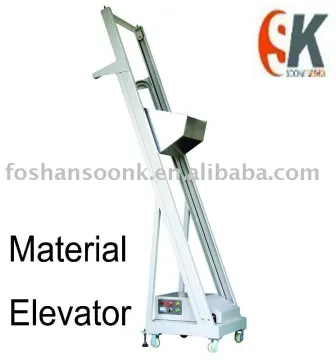 Material Elevator for packing machinery