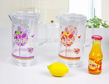 2017 well sold plastic food safe pitcher BPA FREE plastic juice pitcher
