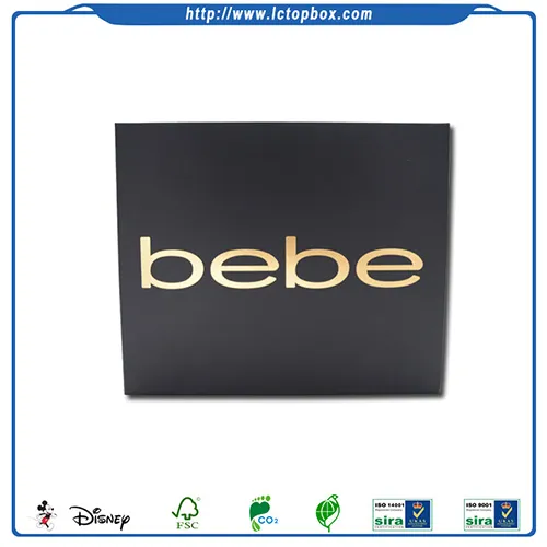 Rigid Paper Box for Packaging Shoes