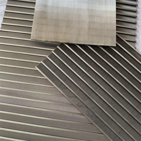 Wedge Wire Screen Panels