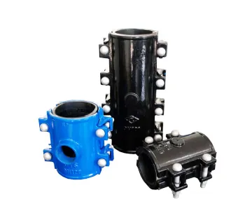 Ductile iron wide range repair clamp Collars