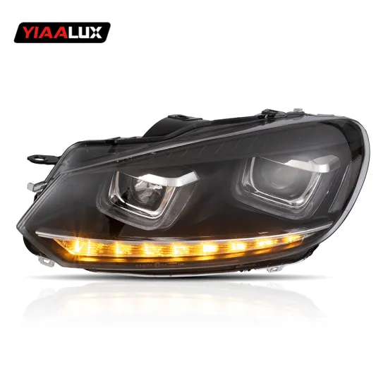 Upgrade Angel Eyes LED Headlights for Volkswagen Golf 6 (2010-2014)