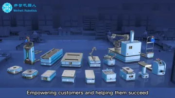 Automatic Material Handling AGV Forklift Robot for Large Load Goods