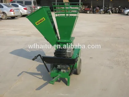 13HP Mobile Wood Chipper Shredder Chipper
