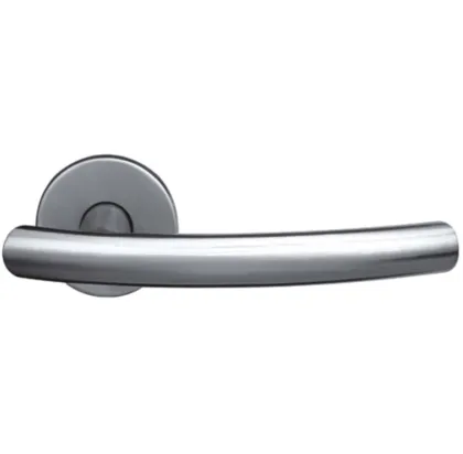 Fashionable Wooden Door Handles with Mixed Finishes