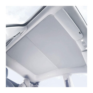 Customizable Car Accessories: Glass Roof Heat Insulation, Sunroof, Retractable, Silver Windscreen Window Car Sunshade for Tesla