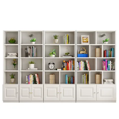 Wooden Bookcase for Modern Furniture - Library Shelves and Bookcase