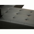 Ciaosleep Sectional Furniture Faux Leather Sofa