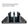 Soporte vertical para computadora portátil con base ajustable