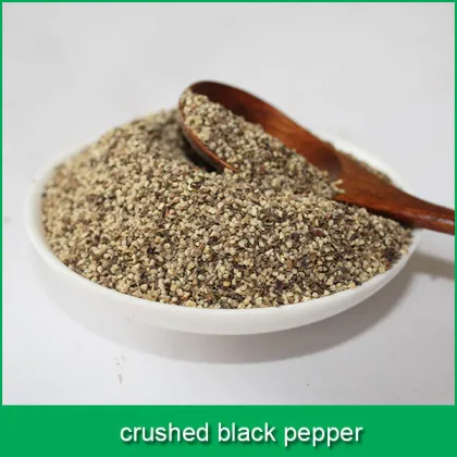 crushed black pepper