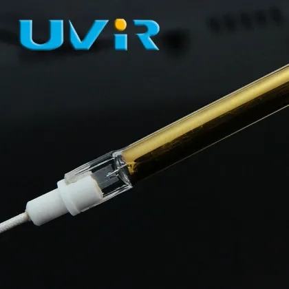 IR lamps Gold Reflector Heraeus Infralight NIR emitters Quartz Heater