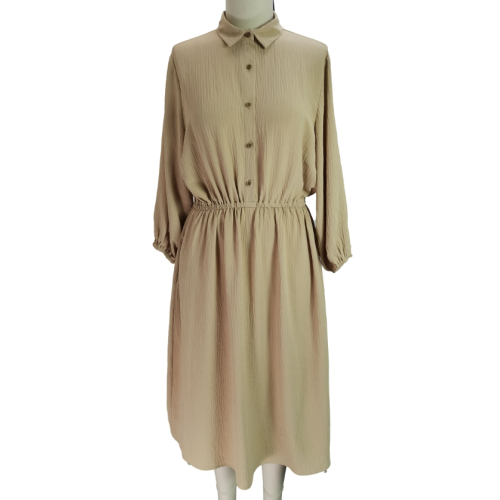 Partihandel senaste100% poly shirtdress