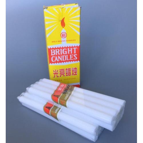 Household Ordinary White Candles Wholesale for Africa