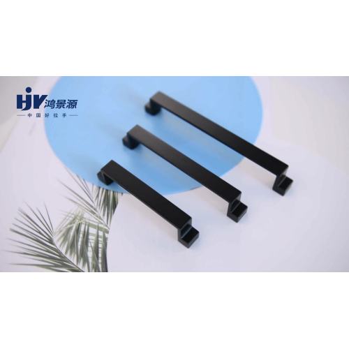 Furniture hardware black cabinet handle pulls