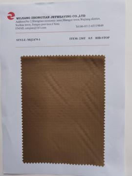 230t 0.5cm Ribstop taffeta pu coating