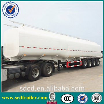 stainless steel fuel oil tanker semi trailer