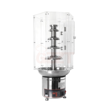 4/5/6/7 Layer Plastic Clear Acrylic Dust Cover for Chocolate Fountains