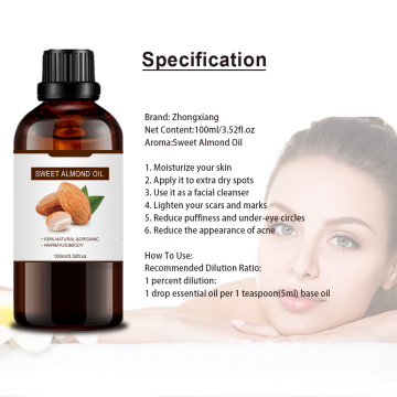 Beauty Product Sweet Almond Carrier Oil For BodyHair