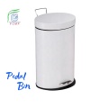 Stainless Steel Sliver Paper Waste Bin For Restaurant