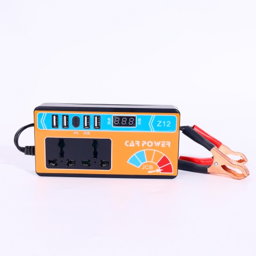 Bulk 100W Car Power Inverter 12V/24V to 220V with PD QC3.0 Fast Charge