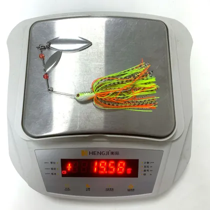  SUPERIORFISHING 18g Nories Deeper Range Slow Willow Leaf Spinner Spinnerbait Jig Bait 