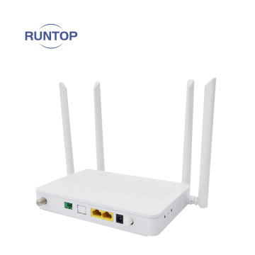 2GE WiFi 5 GPON ONT dengan CATV